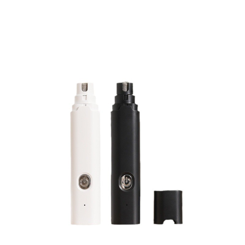 Перезаряжаемая электрическая шлифовальная машинка для ногтей со светодиодной подсветкой, триммер-полировщик для собак, кошек и котят