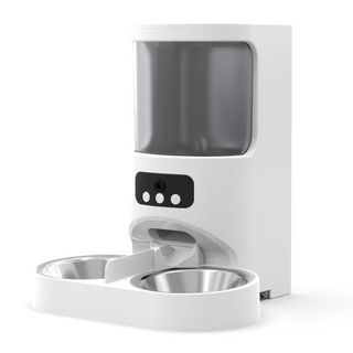 スマート自動ペットフィーダー時間定量定量フードディスペンサー猫犬用リモコン WiFi APP 給餌機耐久性のあるペット供給